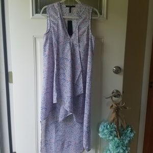 BCBG MAXAZRIA Hi-Low Asymetrical Blue/Purple Dress